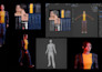 do ps1, ps2, n64 retro 3d low poly models and characters